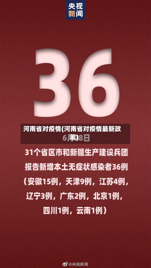 河南省对疫情(河南省对疫情最新政策)-第1张图片